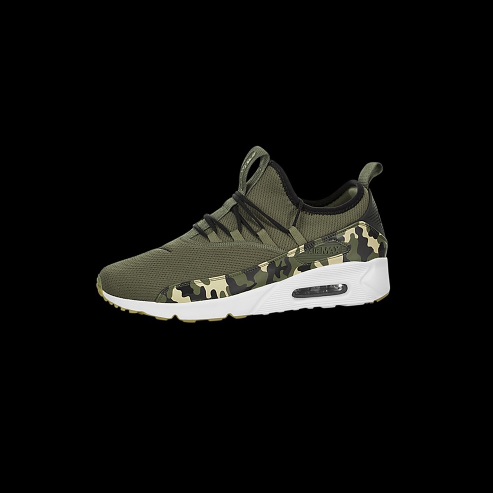 Nike Air Max 90 EZ Camo Mens Olive Size 10 - Picture 4 of 4